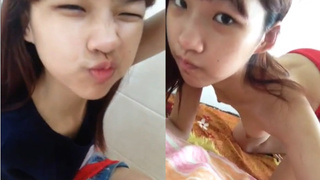 Everyone recognizes that the cute little junior high school sister started caressing for some reason 2 hot Japanese sex