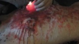 1lugburner Wax 蝋燭責め バーナーで絶叫熱い日本の性交