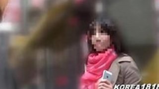 日本にセックスしにきた韓国人女子熱い日本の性交