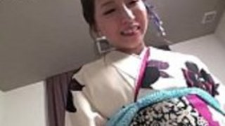 着物でちょっとだけsm 2 有馬美帆熱い日本の性交